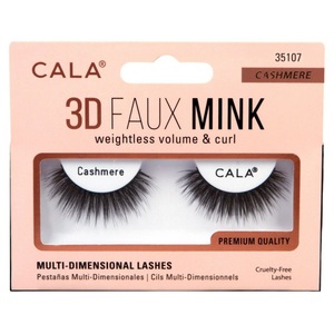 Cala, Cala - Falsche Wimpern - 3D Faux Mink Lashes - Cashmere (FE036FMCE), 