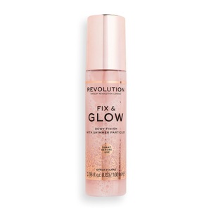 Makeup Revolution, Makeup Revolution - Make-Up Fixierspray - Fix & Glow Dewy Finish Setting Spray (FI062FG), REVOLUTION REVOLUTION Fix & Glow Setting Spray fixingspray 100.0 ml