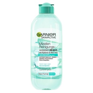 undefined, All-in-1 Mit Hyaluron & Aloe Vera gesichtswasser 400.0 ml, GARNIER SkinActive Mizellen Reinigungswasser All-in-1 (400ml)