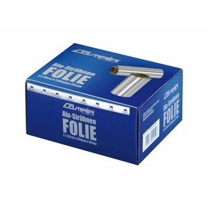 Comair, Comair Alufolie slb 2 Rollen 12cmx50 m, Comair Alusträhnenfolie 2er Pack 20 my 12cm x 50m silber