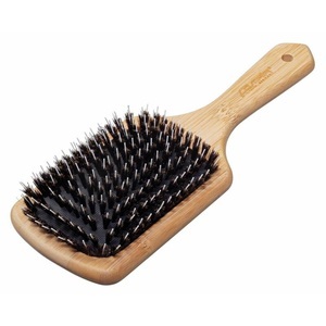 Comair, Comair Bambooline Fönb. Pneumatikbü.Wildschweinborste, Comair Bamboo Line Paddlebürste 10 reihig