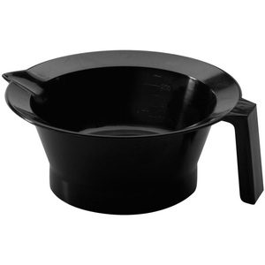 Comair, Comair F&auml;rbeschale sz m. Gummiring+Griff, Comair F&auml;rbeschale mit Griff schwarz 200 ml