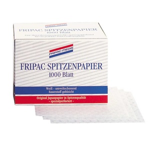 Fripac, Fripac Spitzenpapier 75x55 mm 1000 Blatt, Fripac-Medis Spitzenpapier 75x55 mm weiß 1000 Stück
