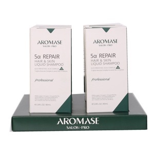 Haaro, AROMASE Display Salon-Pro 5a Repair Hair, AROMASE Display Salon-Pro 5a Repair Hair & Skin Liquid Shampoo 6x80 ml