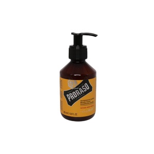 Proraso, Proraso Shampoing-Barbe Holz & Gewürz, Proraso Yellow Line Beard Shampoo Wood & Spice 200 ml