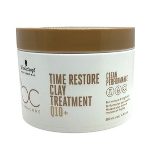 undefined, Schwarzkopf Bonacure Time Restore Clay Treatment 500ml, Schwarzkopf Professional BC Bonacure Time Restore Clay Treatment - 500ml