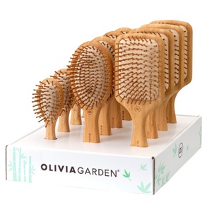 undefined, Olivia Garden Bamboo Touch Massagebürsten, 12er Display, Olivia Garden Bamboo Touch Massagebürsten, 12er Display