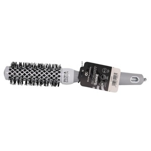 Olivia Garden, Olivia Garden - Ceramic + Ion Brush, Olivia Garden Expert Blowout Shine Weiß&Grau 25 mm