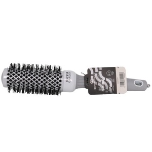 Olivia Garden, Olivia Garden - Ceramic + Ion Brush, Olivia Garden Expert Blowout Shine Weiß&Grau 35 mm