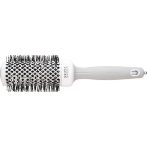 Olivia Garden, Olivia Garden - Ceramic + Ion Brush, Olivia Garden Expert Blowout Shine Weiß&Grau 45 mm