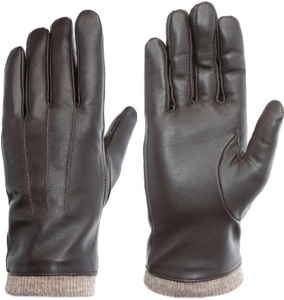 Pearlwood, PEARLWOOD Lederhandschuhe »Daisy« Touchscreenfähig - mit 10 Fingern bedienbar, Ziernähte