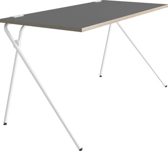 Müller SMALL LIVING, Müller SMALL LIVING Sekretär »PLATO Two«, weisses Gestell, Home Office minimal, einfach zusammenklappen, fertig, Müller SMALL LIVING Sekretär »PLATO Two«, weisses Gestell, Home Office minimal, einfach zusammenklappen, fertig