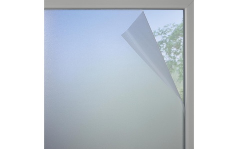 Gardinia, Fensterfolie, GARDINIA, halbtransparent, glatt, Gardinia Fensterfolie Milchglas 90 x 200 cm