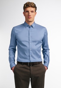Eterna, ETERNA LANGARM HEMD SUPER SLIM PERFORMANCE SHIRT TWILL-STRETCH, Eterna Langarmhemd »SUPER SLIM«