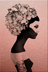 undefined, Alu-Dibond-Druck »Ireland - Marianna - Hibiskusblüten«, Wall-Art Metallbild »Ireland Marianna Hibiskusblüten«, Metallposter modern