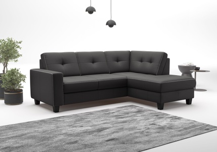 PLACES OF STYLE Ecksofa »Varese« wahlweise mit Bettfunktion und Bettkasten