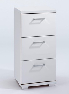 HOMEXPERTS, Homexperts Unterschrank »Nusa«, Homexperts Unterschrank »Nusa«, Breite 35 cm, Badezimmerschrank mit Metallgriffen, 3 Schubladen