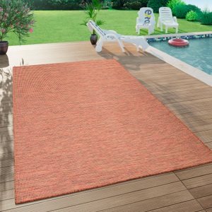 PACO HOME, Paco Home Teppich »Sonset«, rechteckig, 5 mm Höhe, Flachgewebe, In- und Outddor geeignet, Wohnzimmer, 