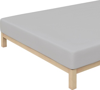 Schlafgut, Hochwertiges Elastik-Feinjersey-Spannbetttuch Schlafgut grau Größe: 019, Hochwertiges Elastik-Feinjersey-Spannbetttuch Schlafgut grau Größe: 019