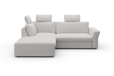 SIT&MORE, sit&more Ecksofa, inklusive Sitztiefenverstellung, sit&more Ecksofa »Cadabra L-Form«, Breite 243 cm, inklusive Sitztiefenverstellung