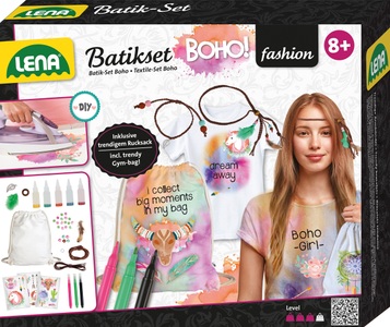 LENA, LENA® Batik Boho, Batik-Set BOHO in bunt