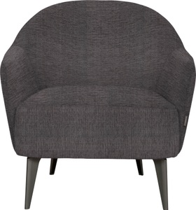 furninova, furninova Sessel »Paloma«, furninova Sessel »Paloma Loungesessel, Designsessel«, mit Chromfuss, im skandinavischen Design