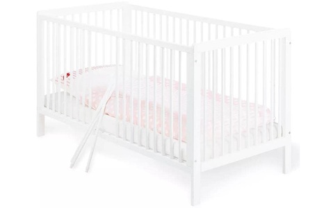 Pinolino, Pinolino Kinderbett Lenny 70 x 140 cm - weiß, Pinolino® Babybett »Lenny«, Made in Europe
