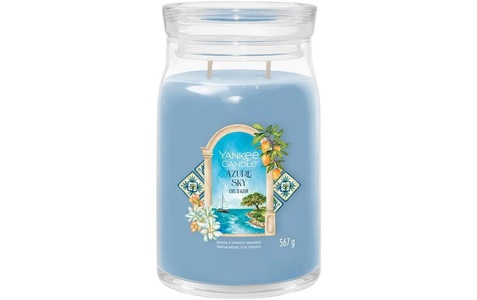 Yankee Candle Signature, Yankee Candle Signature Duftkerze Azure Sky 567 g, Yankee Candle Duftkerze »Azure Sky 567 g«