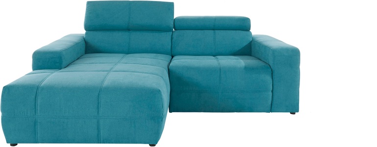 DOMO collection Ecksofa »Brandon«, Mit Kopfteilverstellung