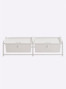 undefined, Unterbett-Kommode in weiss von heine home, heine home Aufbewahrungsbox
