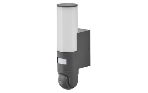 LEDVANCE, LEDVANCE Smart+ Wall Camera Control 4058075564602 AC34854 LED-Außenwandleuchte mit Überwachungskamera EEK: D (A - G) 16, Ledvance SMART+ WiFi 16-W-LED-Leuchte mit IP-Überwachungskamera CAMERA CONTROL, 900 lm, Full-HD