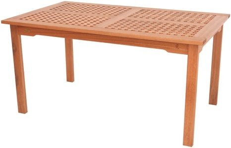 MERXX Gartentisch »Lima«, Eukalyptus, 150x90 cm, braun