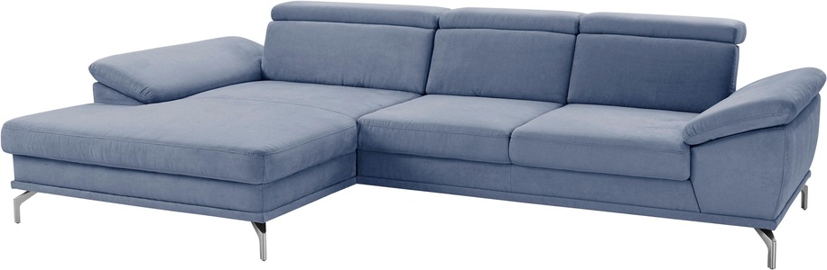 SIT&MORE, sit&more Ecksofa, sit&more Ecksofa »Scorpio L-Form« inklusive Sitztiefenverstellung, wahlweise mit Kopfverstellung