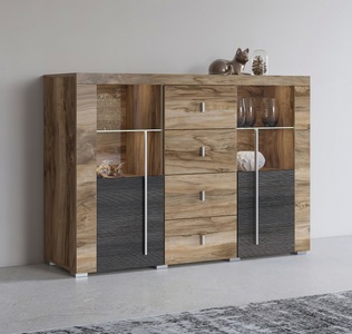 SERIE ROGER, Sideboard »Serie Roger«, Breite 132cm, INOSIGN Sideboard »Roger«, Breite 132 cm