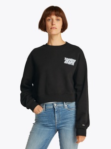 Tommy Jeans Sweatshirt »TJW RLX CRP TJ BUBBLE CREW«, mit grossem Logodruck auf dem Rücken