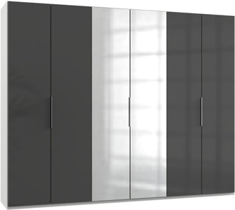 fresh to go, Fresh To Go Kleiderschrank »Level«, mit Glas- und Spiegeltüren, Wimex Kleiderschrank »Level by fresh to go«, mit Glas- und Spiegeltüren