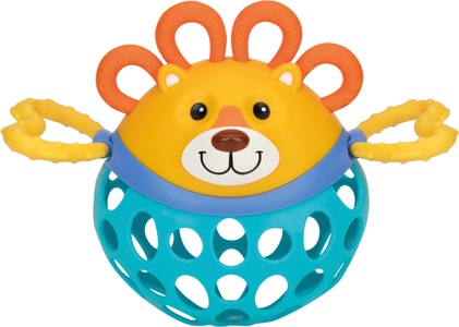 Nuby, Nuby Rassel »Löwe«, mit Beissringen, Nuby Rassel »Löwe«, mit Beissringen