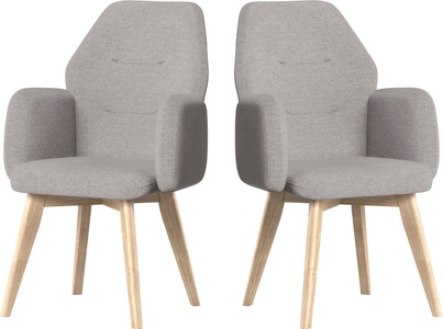 PREMIUM COLLECTION BY HOME AFFAIRE, Premium collection by Home affaire Armlehnstuhl »Madison«, 1 St., Strukturstoff-Struktur 1, Mit verschiedenen Gestellen erhältlich, 