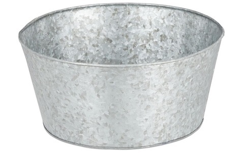 relaxdays, relaxdays Blumentopf »relaxdays Zink, 3er Set«, (3 St.), relaxdays Blumentopf »relaxdays Zink, 3er Set«, (3 St.)