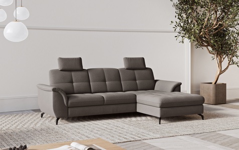 sit&more Ecksofa »Zora L-Form«, wahlweise mit Bettfunktion und Bettkasten