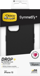 undefined, Otterbox Hard Cover Symmetry+ Black - fürs Apple iPhone 13, MagSafe, 