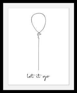 undefined, Bild »Luftballon«, queence Bild »Luftballon«, in 3 Grössen, gerahmt