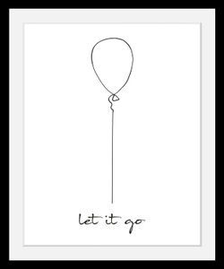 undefined, Bild »Luftballon«, queence Bild »Luftballon«, in 3 Grössen, gerahmt