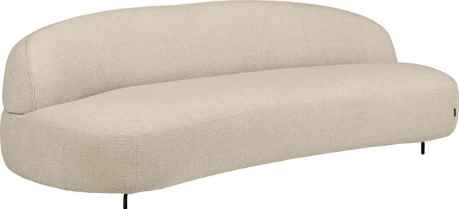 furninova, furninova Loungesofa »Aria«, organisch geformt, im skandinsvischen Design, furninova Sofa »Aria Megasofa mit Megasitzkomfort, Designsofa«, organisch geformt, im skandinsvischen Design