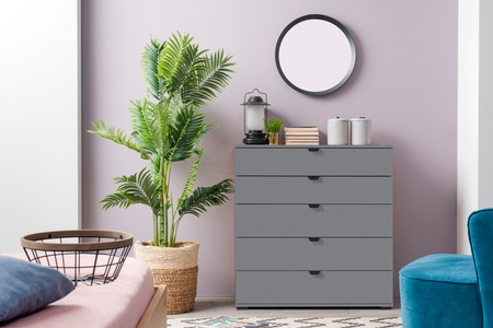 my home Sideboard »Duero«, mit 5 Schubkästen, Breite 90 cm