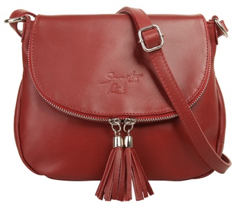 SAMANTHA LOOK, Samantha Look Umhängetasche, Samantha Look Umhängetasche, echt Leder, Made in Italy