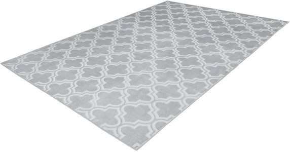 ARTE ESPINA, Teppich, »Monroe 100«, Arte Espina, rechteckig, Höhe 7 mm, handgetuftet, Arte Espina Teppich »Monroe 100«, rechteckig, 7 mm Höhe, besonders weich durch Microfaser, Wohnzimmer