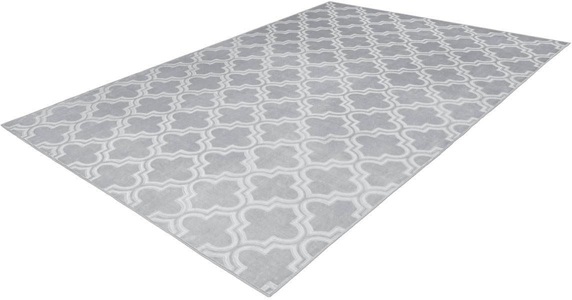 ARTE ESPINA, Teppich, »Monroe 100«, Arte Espina, rechteckig, Höhe 7 mm, handgetuftet, Arte Espina Teppich »Monroe 100«, rechteckig, 7 mm Höhe, besonders weich durch Microfaser, Wohnzimmer