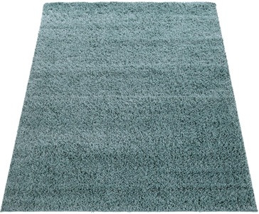 PACO HOME, Teppich, »Twister 500«, Paco Home, rechteckig, Höhe 45 mm, Paco Home Teppich »Twister 500«, rechteckig, 44 mm Höhe, Uni Hochflor Shaggy mit hoher Fadendichte