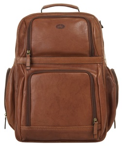 PIKÉ, Piké Laptoprucksack, Piké Laptoprucksack, echt Leder